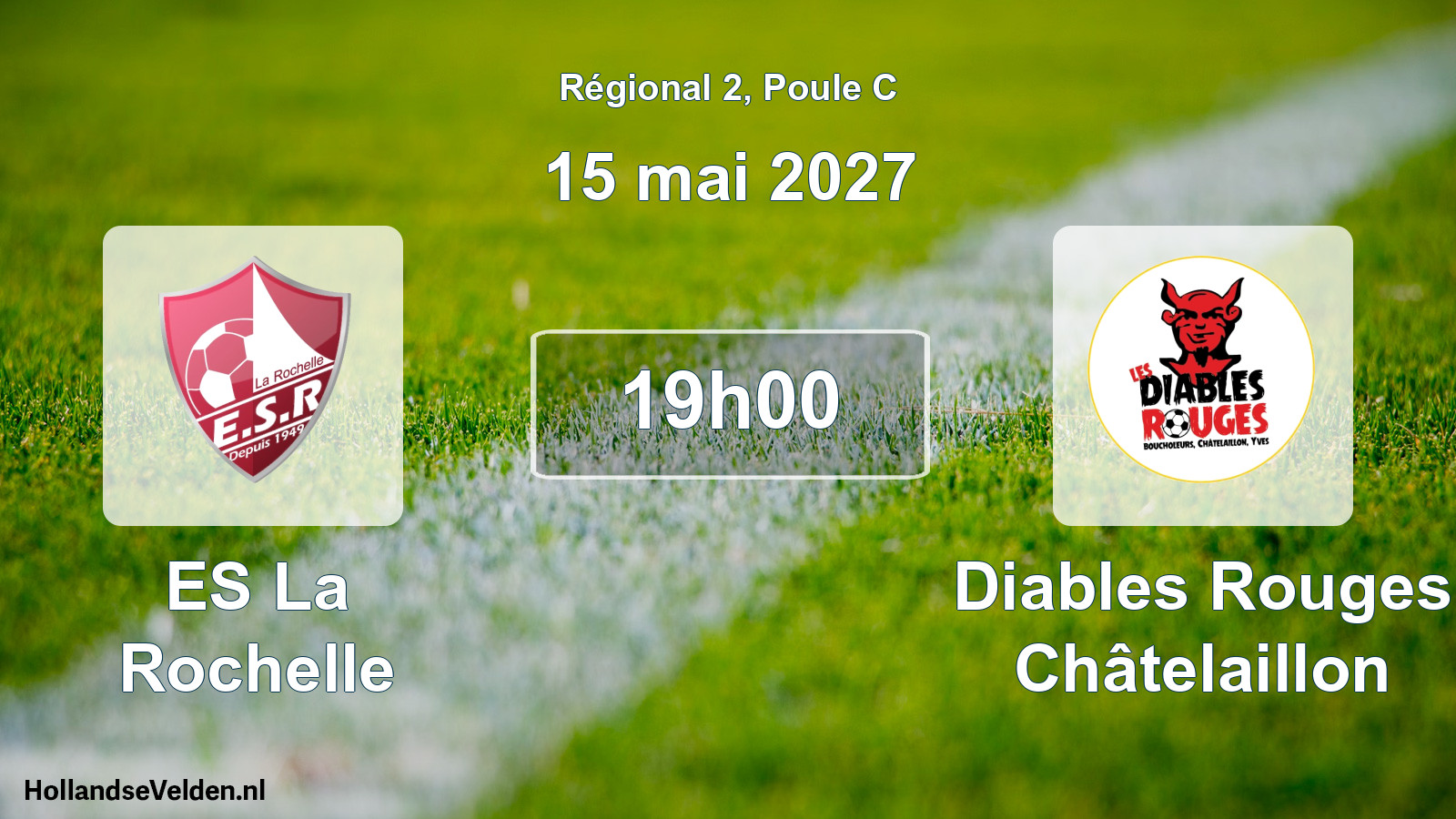 Scheduled Match: ES La Rochelle - Diables Rouges Châtelaillon (15 May 2027)