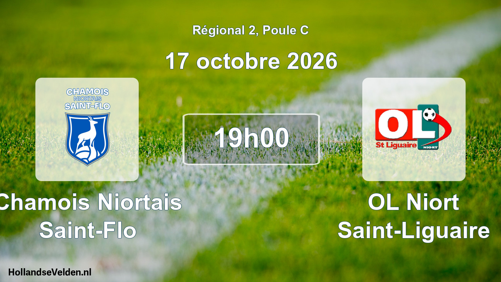 Scheduled Match: Chamois Niortais Saint-Flo - OL Niort Saint-Liguaire (17 October 2026)