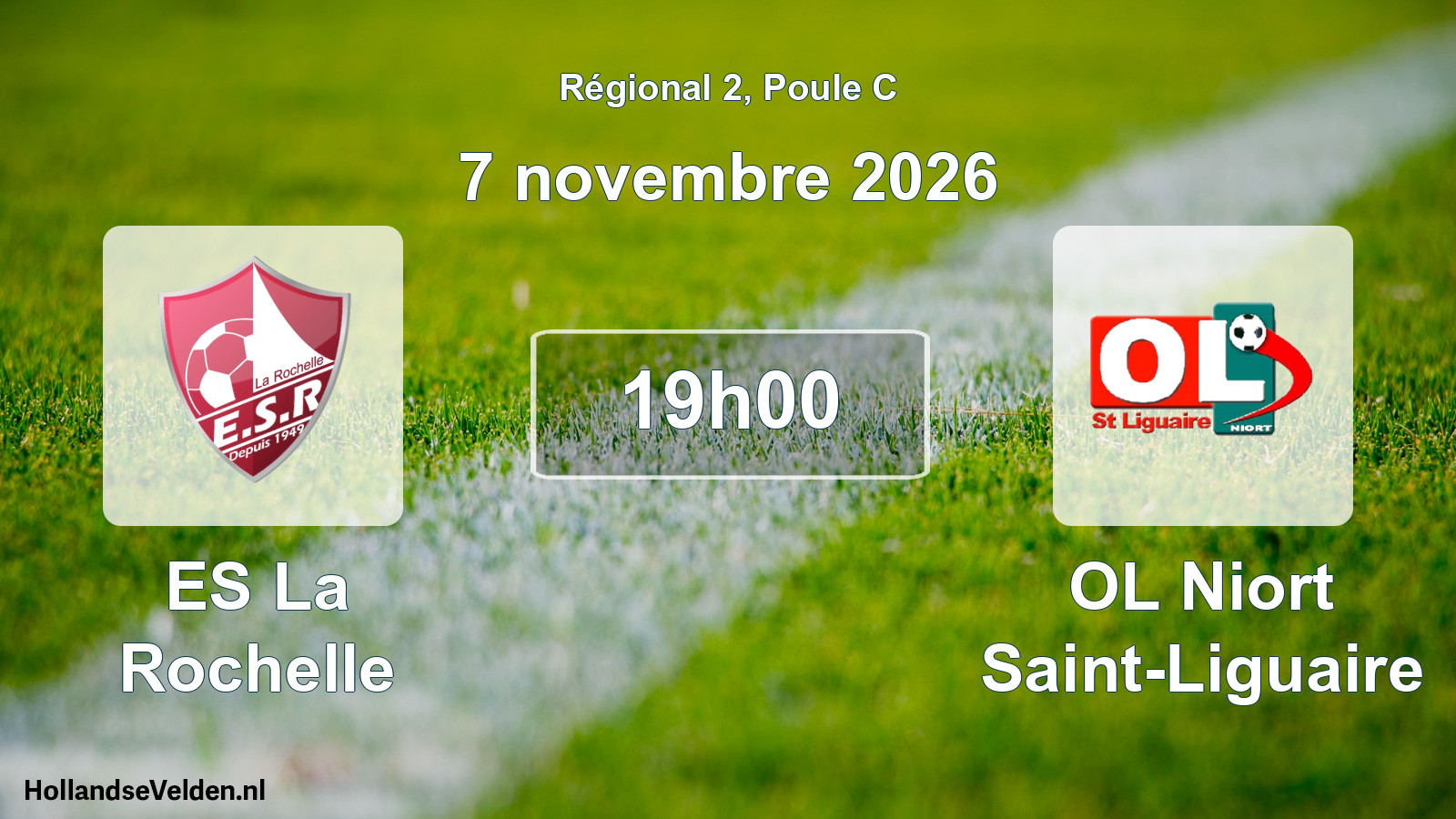 Scheduled Match: ES La Rochelle - OL Niort Saint-Liguaire (7 November 2026)
