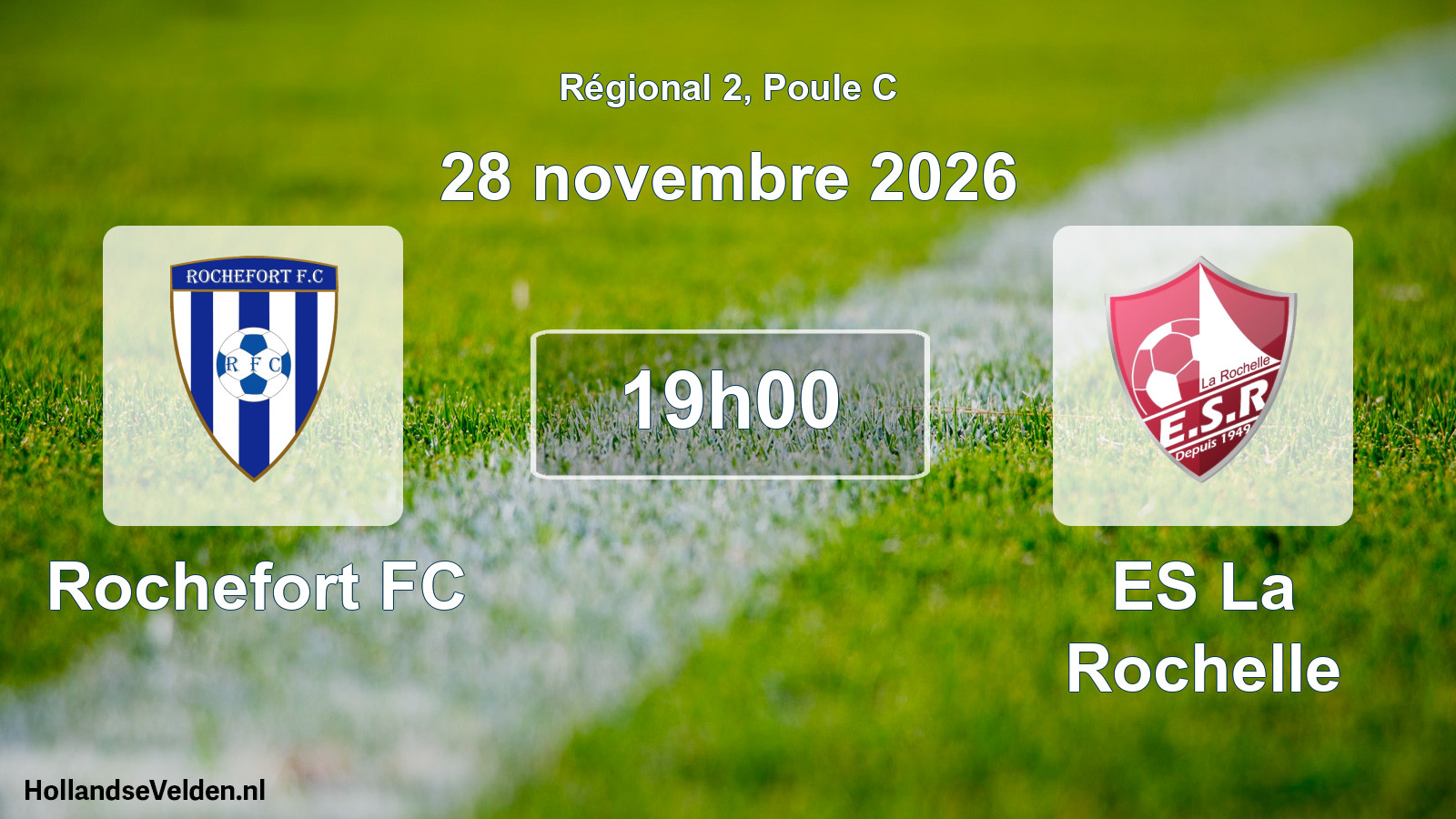Scheduled Match: Rochefort FC - ES La Rochelle (28 November 2026)