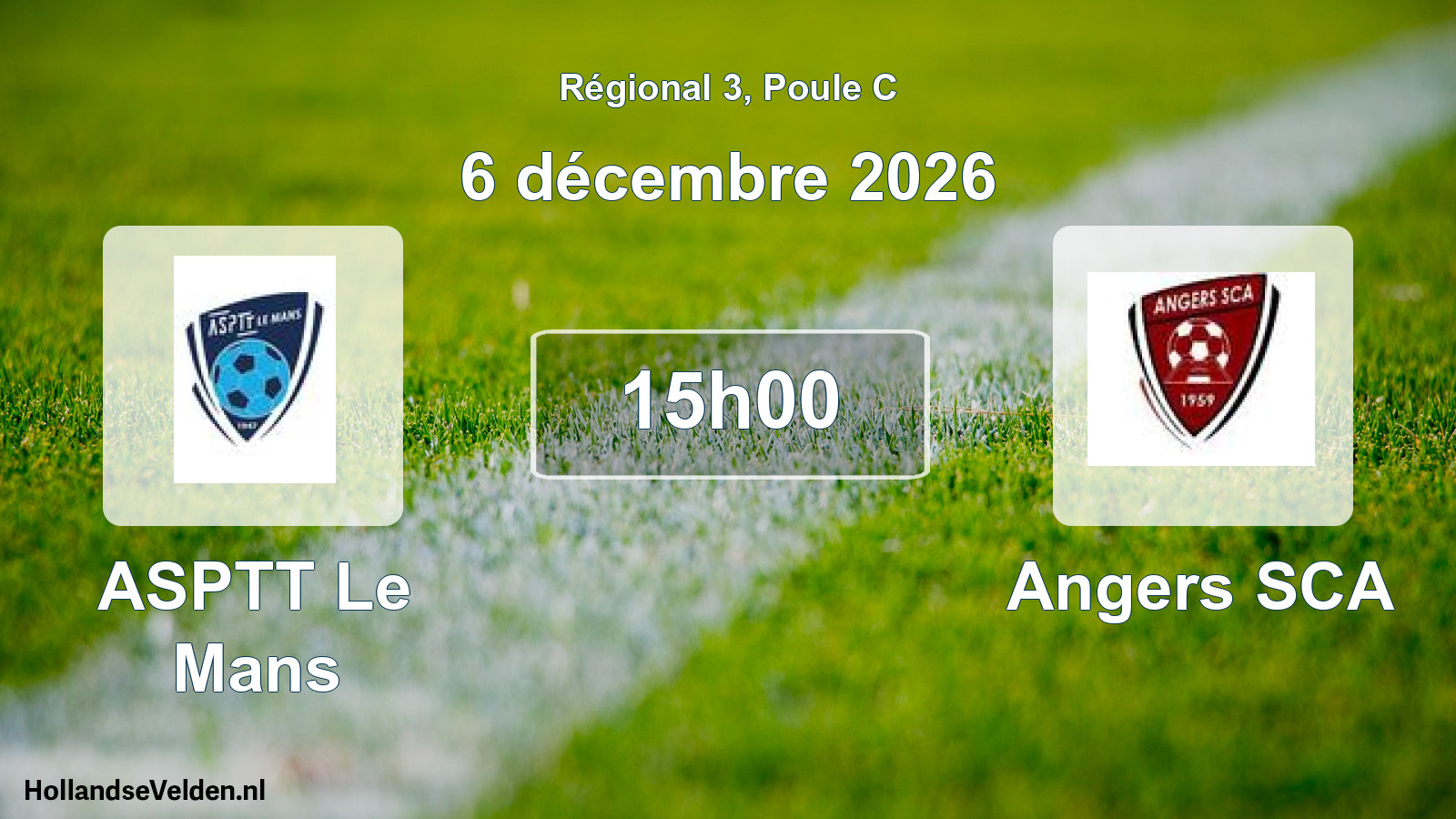 Scheduled Match: ASPTT Le Mans - Angers SCA (6 December 2026)