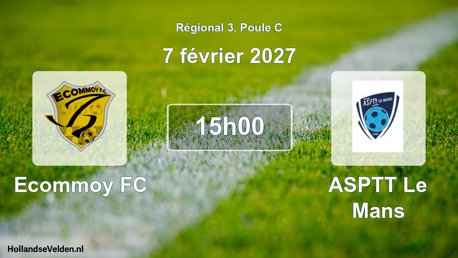 Scheduled Match: Ecommoy FC - ASPTT Le Mans (7 February 2027)