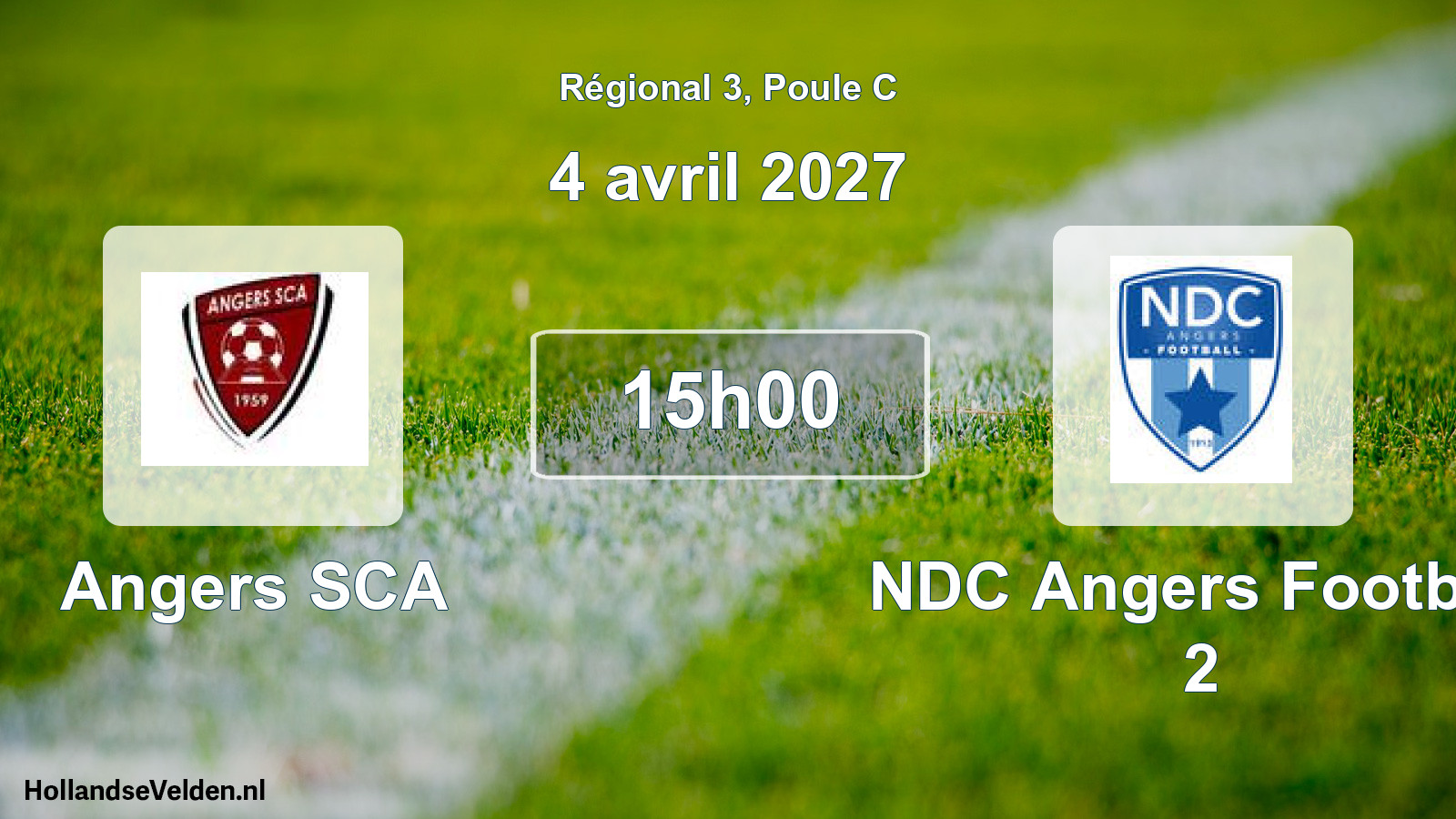Scheduled Match: Angers SCA - NDC Angers Football 2 (4 April 2027)