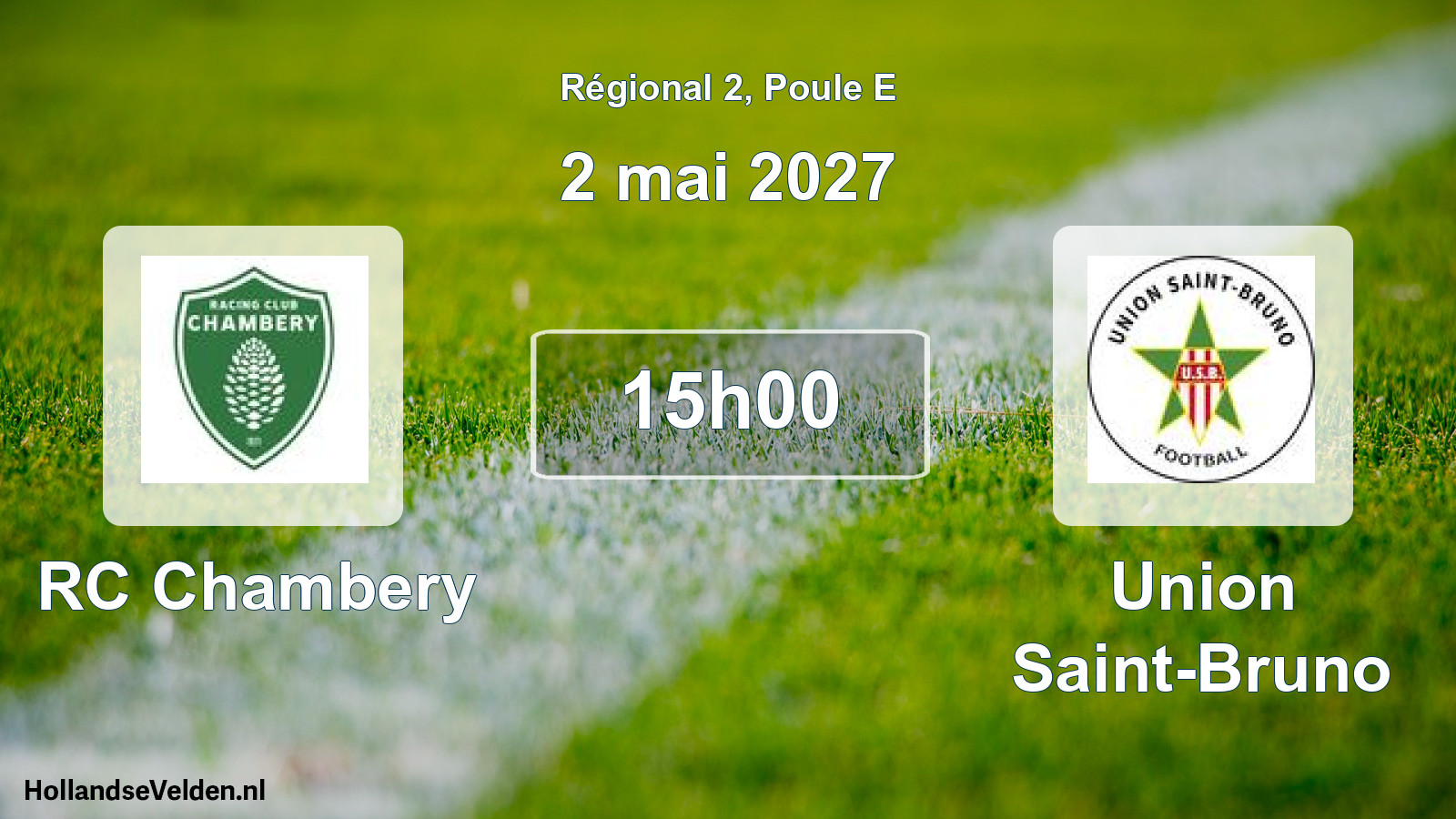 Scheduled Match: RC Chambery - Union Saint-Bruno (2 May 2027)