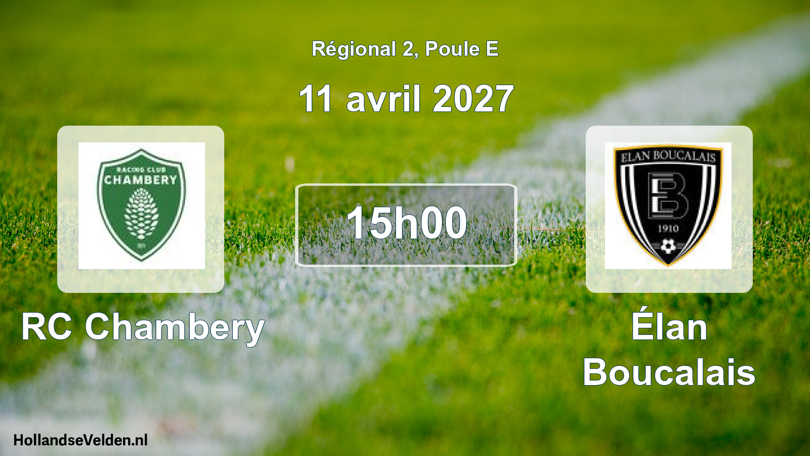 Scheduled Match: RC Chambery - Élan Boucalais (11 April 2027)