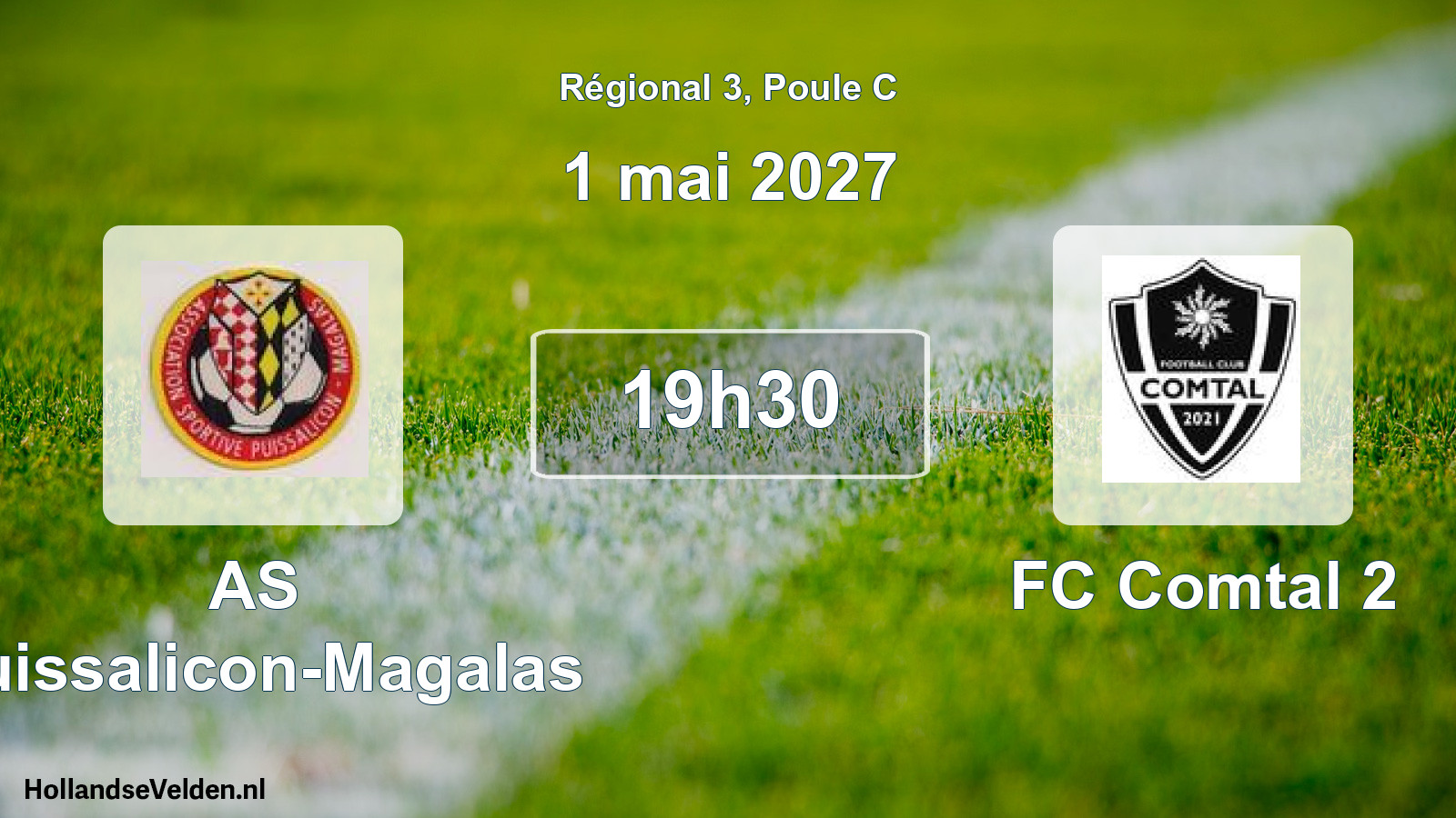 Scheduled Match: AS Puissalicon-Magalas - FC Comtal 2 (1 May 2027)