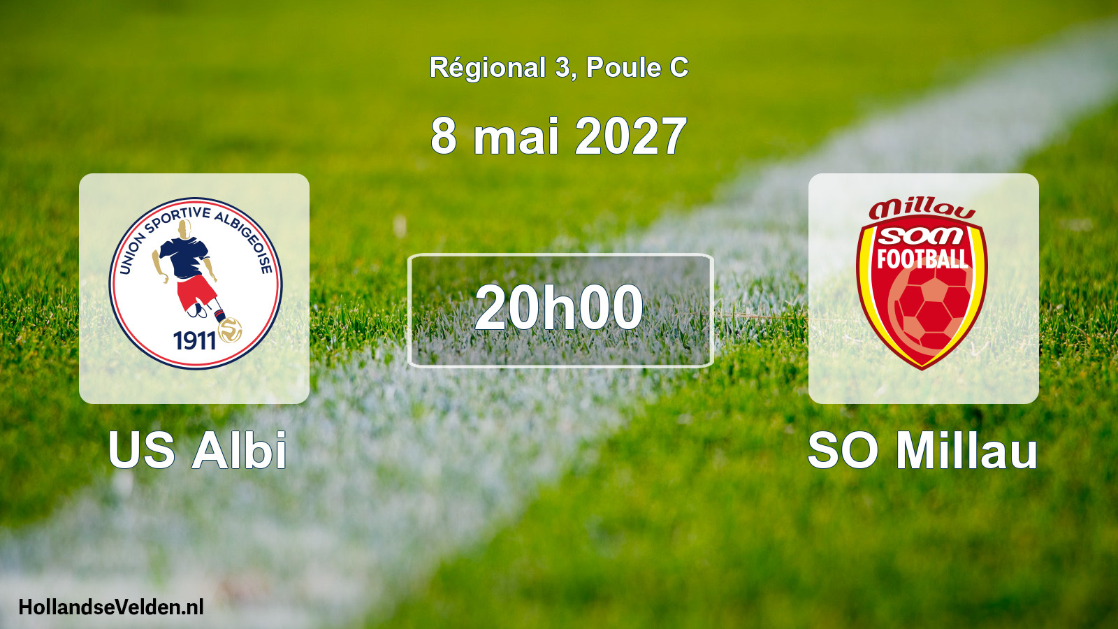 Match programmé: US Albi - SO Millau (8 mai 2027)