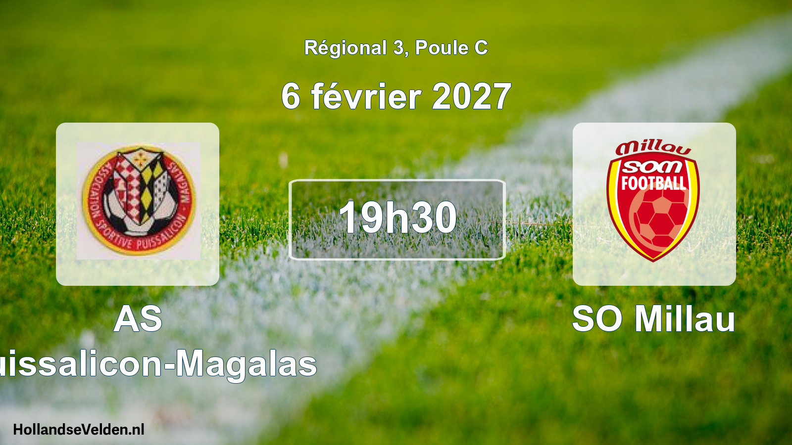 Scheduled Match: AS Puissalicon-Magalas - SO Millau (6 February 2027)
