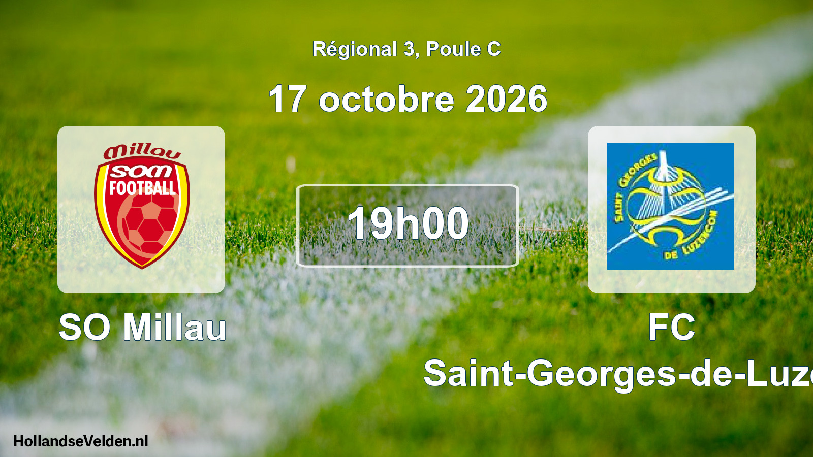 Scheduled Match: SO Millau - FC Saint-Georges-de-Luzençon (17 October 2026)
