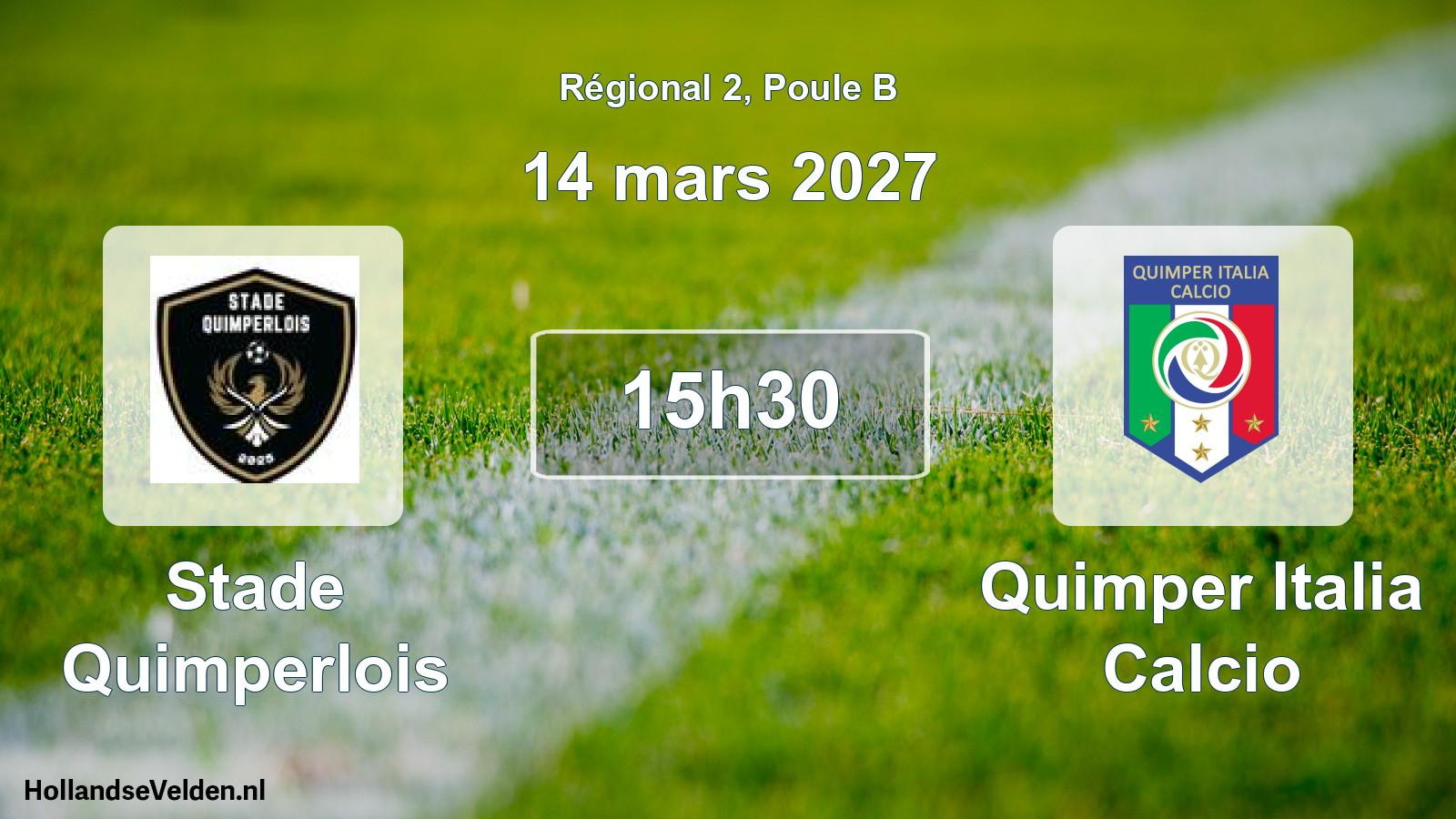 Scheduled Match: Stade Quimperlois - Quimper Italia Calcio (14 March 2027)