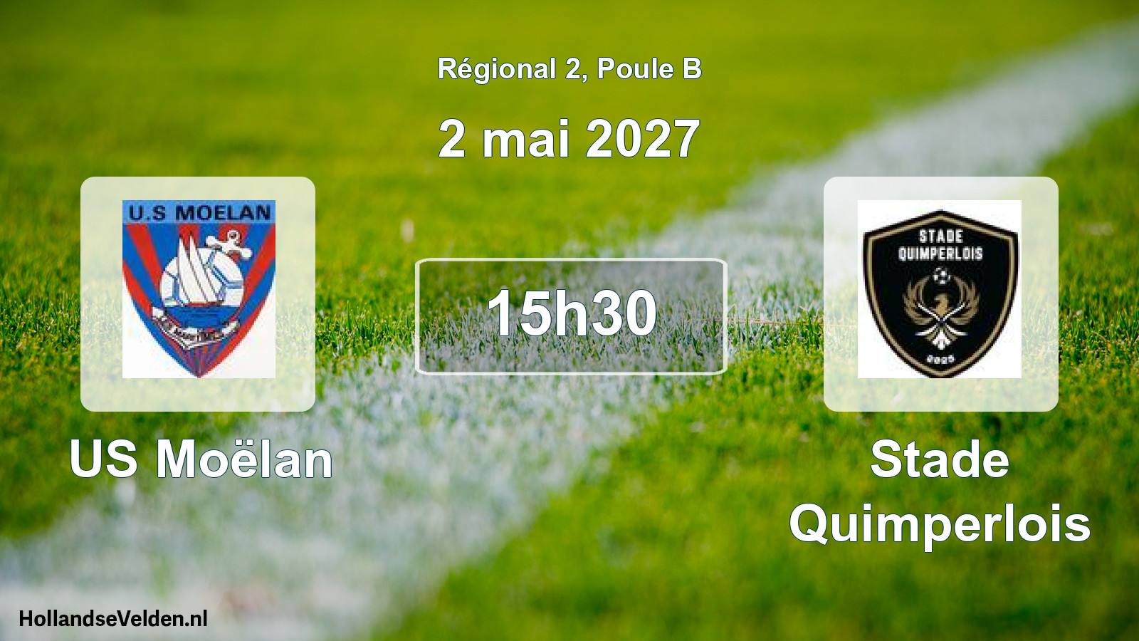 Scheduled Match: US Moëlan - Stade Quimperlois (2 May 2027)