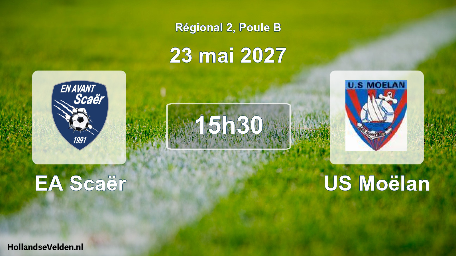 Scheduled Match: EA Scaër - US Moëlan (23 May 2027)