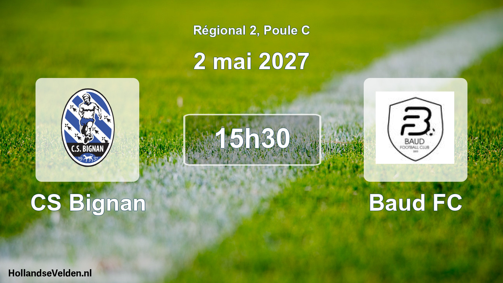 Scheduled Match: CS Bignan - Baud FC (2 May 2027)