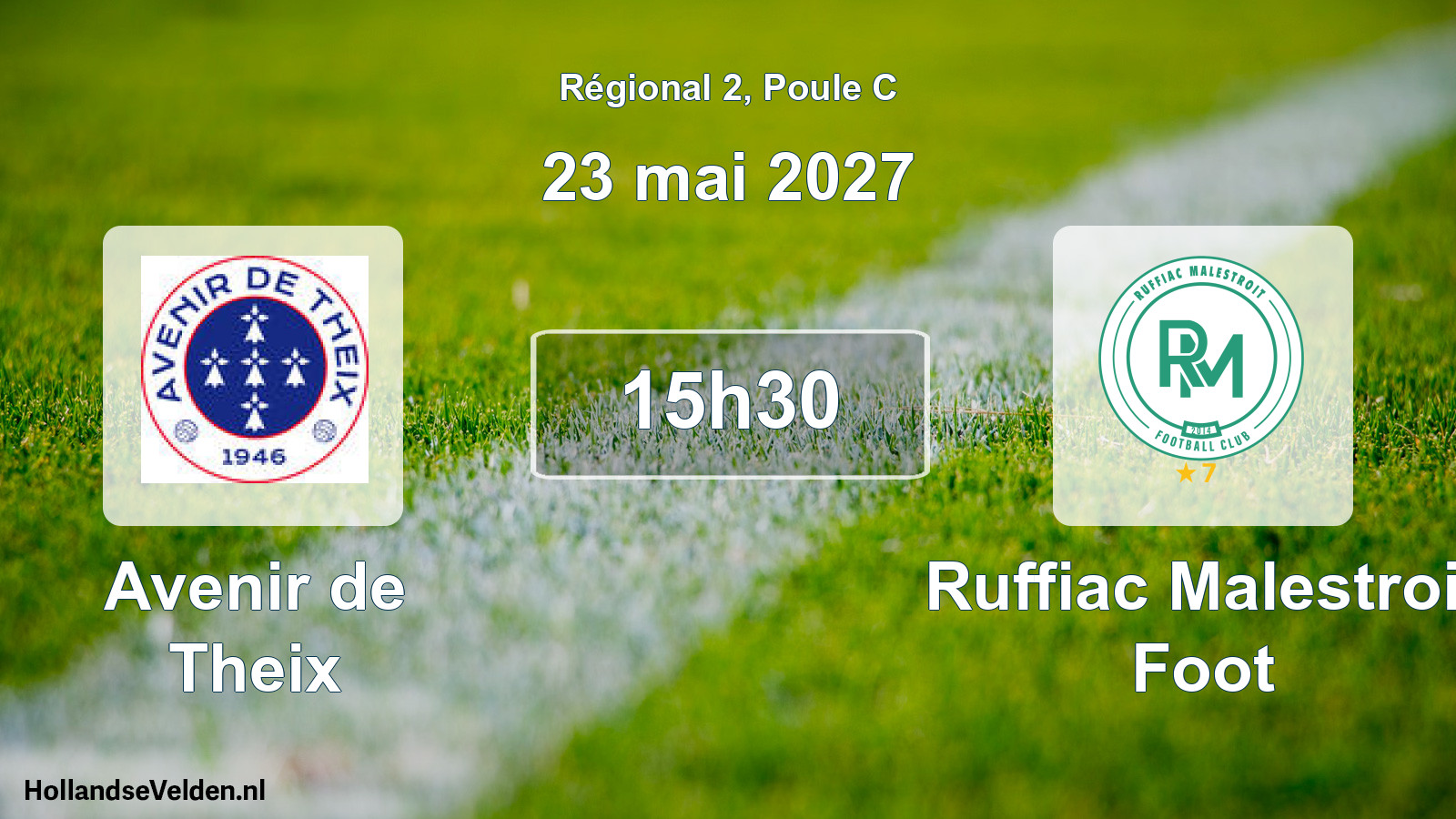 Scheduled Match: Avenir de Theix - Ruffiac Malestroit Foot (23 May 2027)