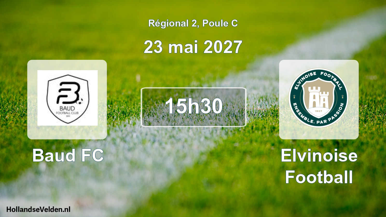 Scheduled Match: Baud FC - Elvinoise Football (23 May 2027)