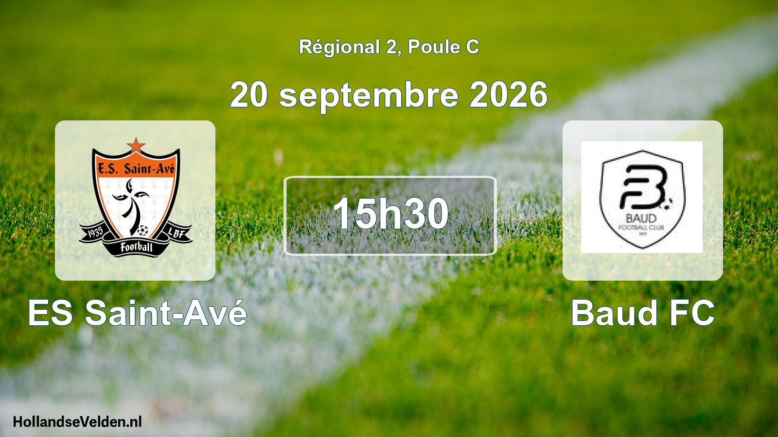 Scheduled Match: ES Saint-Avé - Baud FC (20 September 2026)