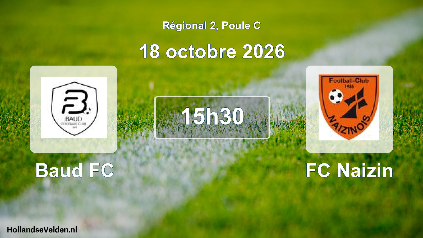 Scheduled Match: Baud FC - FC Naizin (18 October 2026)