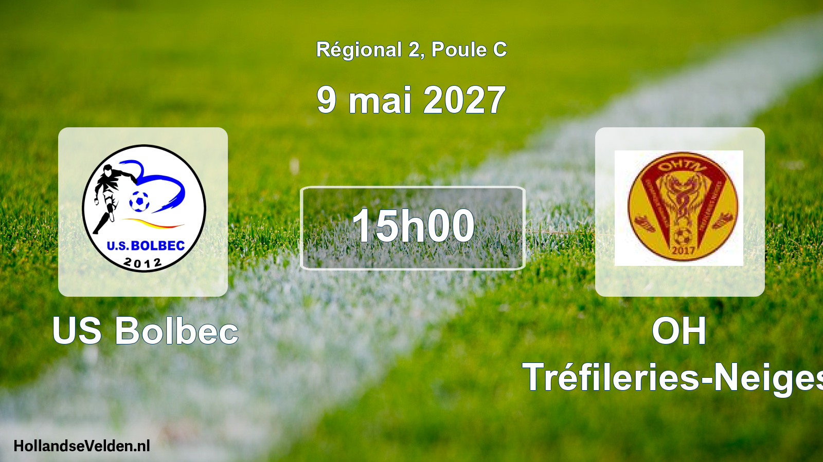 Scheduled Match: US Bolbec - OH Tréfileries-Neiges (9 May 2027)
