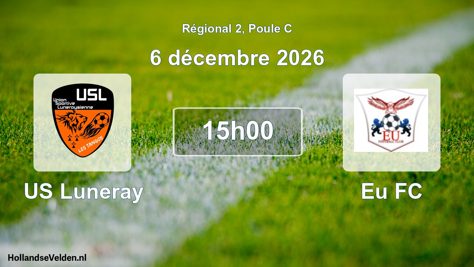 Scheduled Match: US Luneray - Eu FC (6 December 2026)