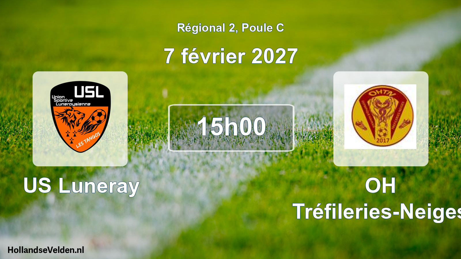 Match programmé: US Luneray - OH Tréfileries-Neiges (7 février 2027)