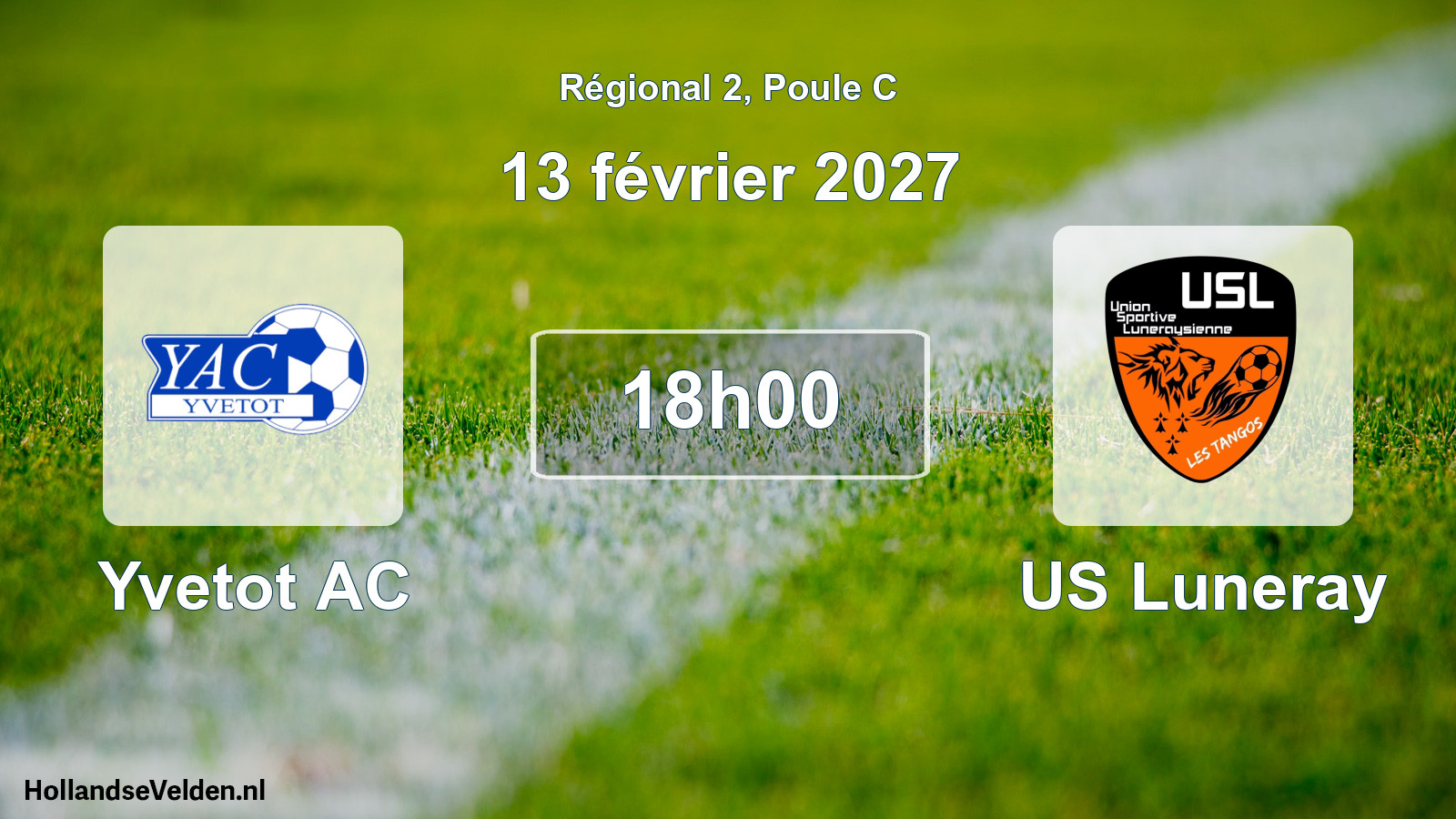 Scheduled Match: Yvetot AC - US Luneray (13 February 2027)
