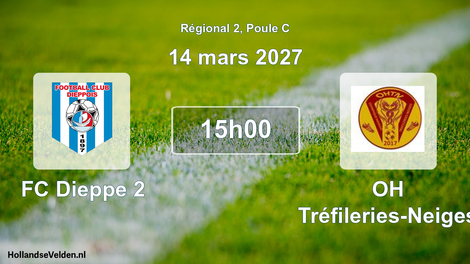 Scheduled Match: FC Dieppe 2 - OH Tréfileries-Neiges (14 March 2027)