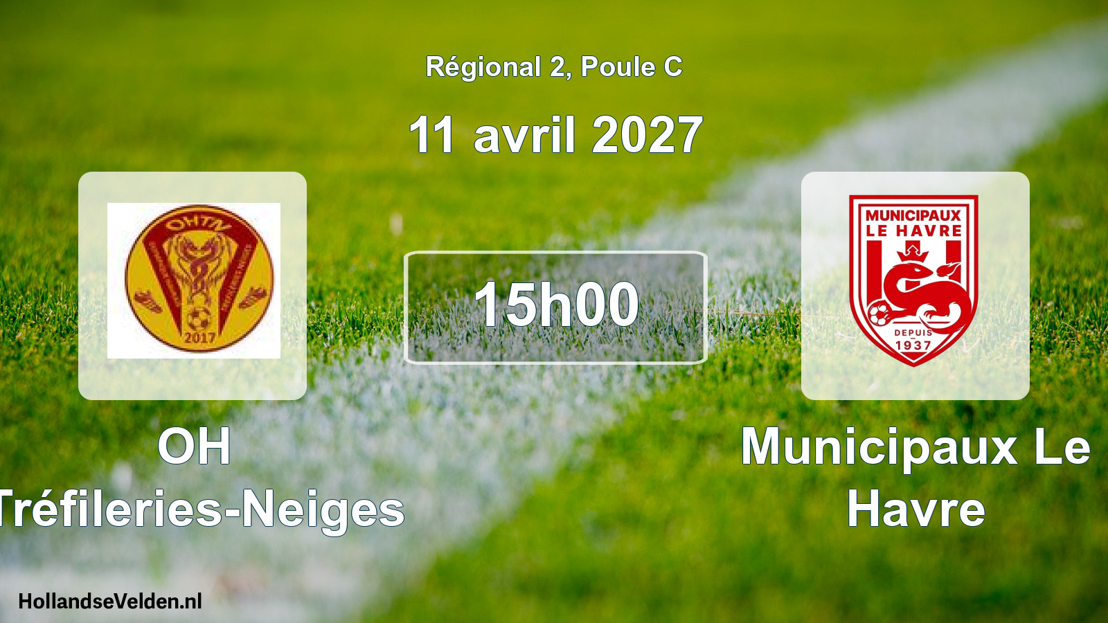 Match programmé: OH Tréfileries-Neiges - Municipaux Le Havre (11 avril 2027)