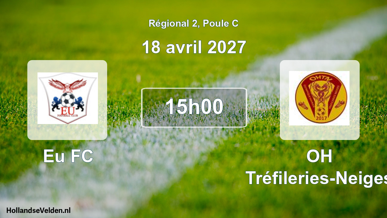 Scheduled Match: Eu FC - OH Tréfileries-Neiges (18 April 2027)