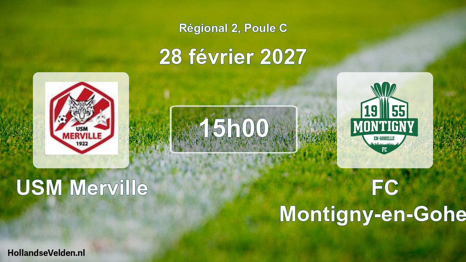 Scheduled Match: USM Merville - FC Montigny-en-Gohelle (28 February 2027)