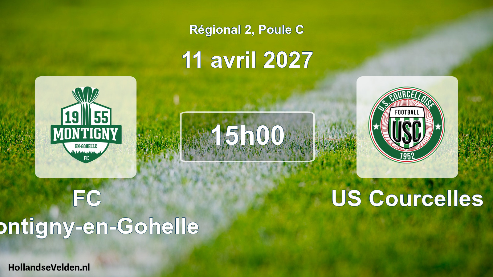 Scheduled Match: FC Montigny-en-Gohelle - US Courcelles (11 April 2027)