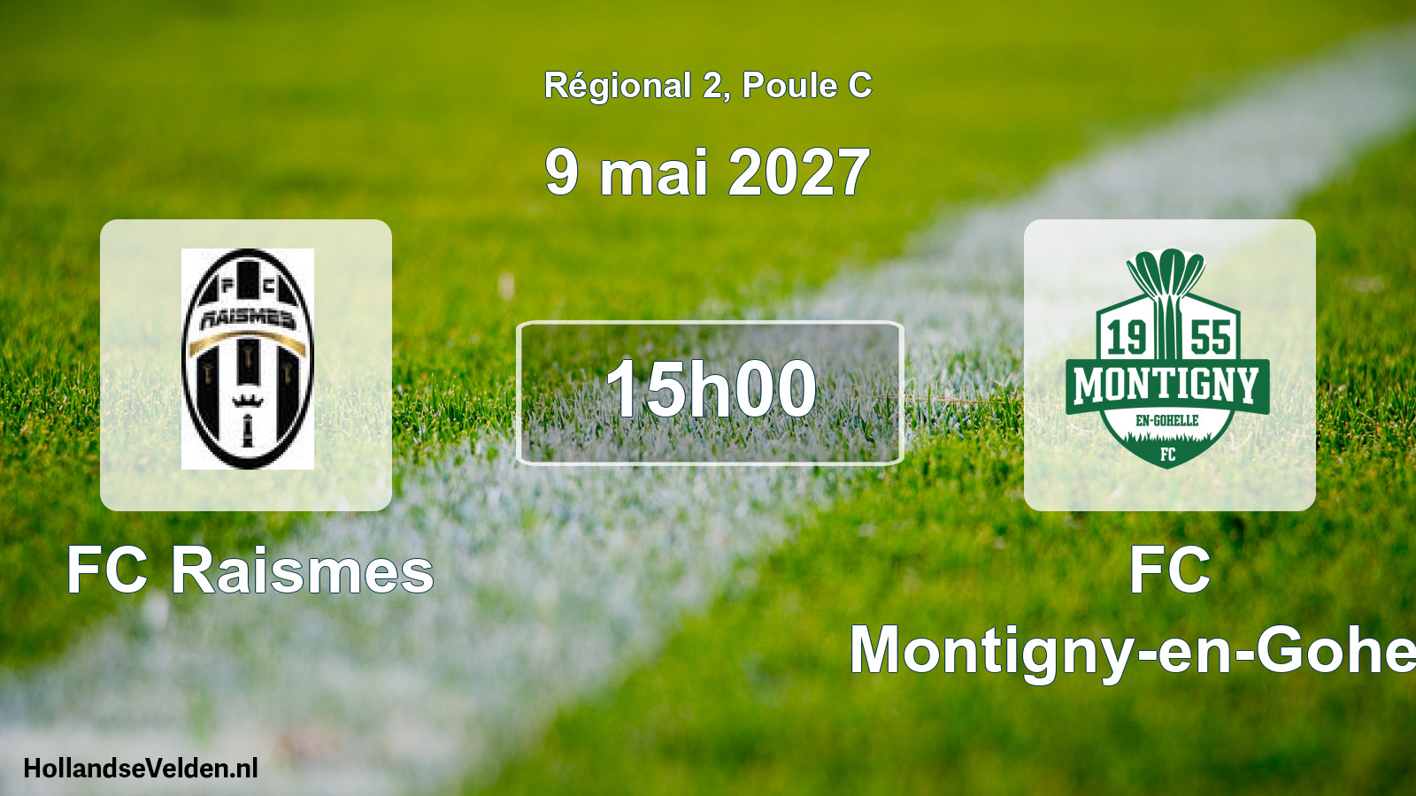 Scheduled Match: FC Raismes - FC Montigny-en-Gohelle (9 May 2027)