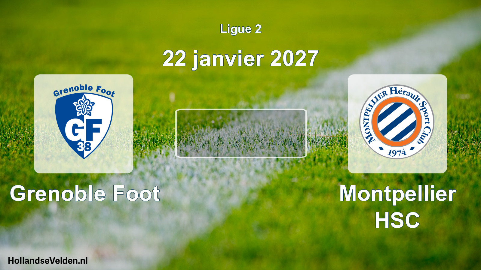 Scheduled Match: Grenoble Foot - Montpellier HSC (22 January 2027)