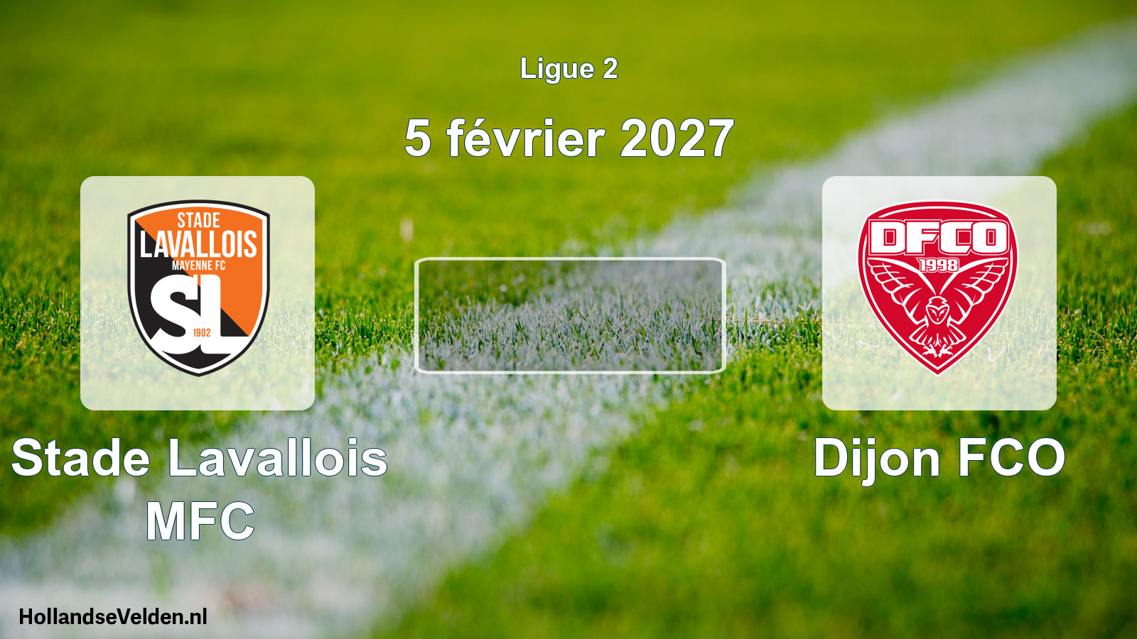 Scheduled Match: Stade Lavallois MFC - Dijon FCO (5 February 2027)