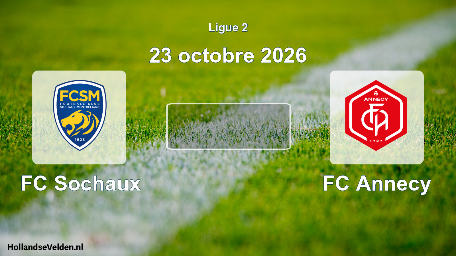 Scheduled Match: FC Sochaux - FC Annecy (23 October 2026)