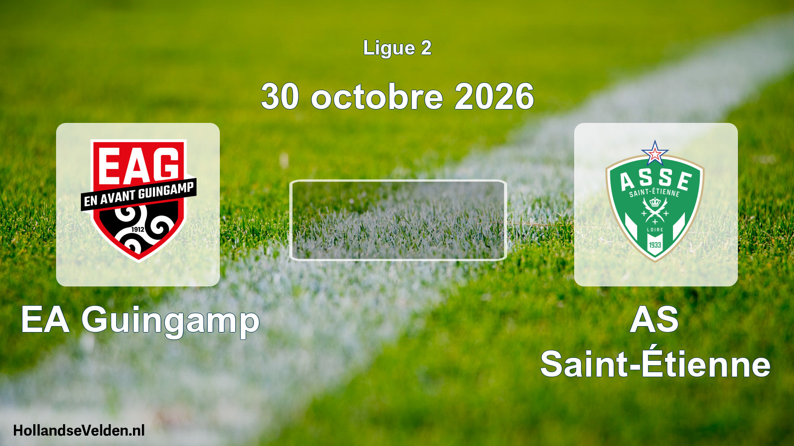 Scheduled Match: EA Guingamp - AS Saint-Étienne (30 October 2026)