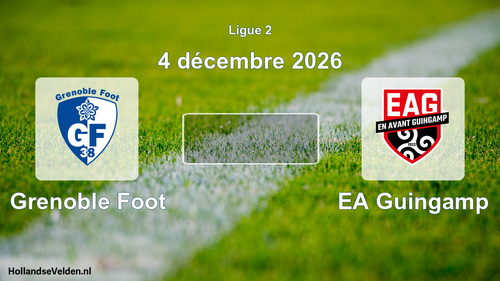 Scheduled Match: Grenoble Foot - EA Guingamp (4 December 2026)