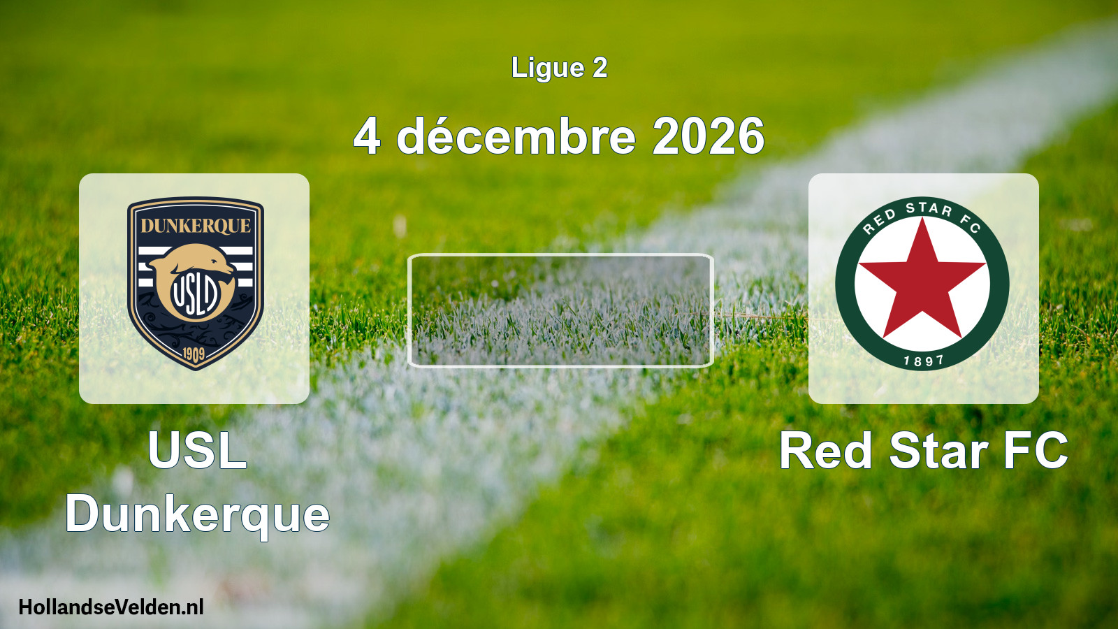 Scheduled Match: USL Dunkerque - Red Star FC (4 December 2026)