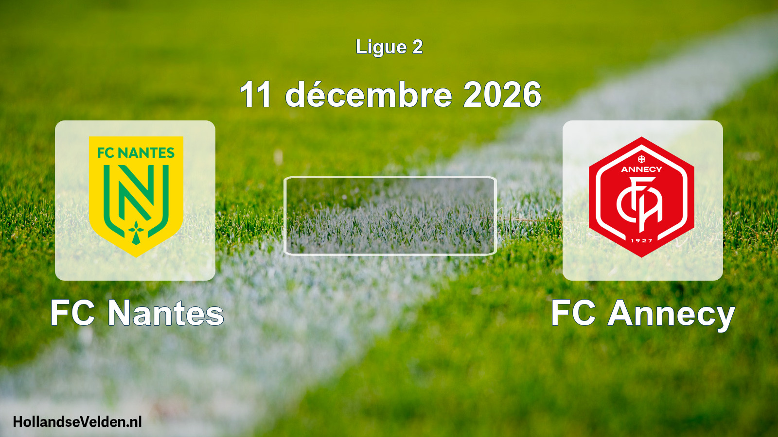 Scheduled Match: FC Nantes - FC Annecy (11 December 2026)