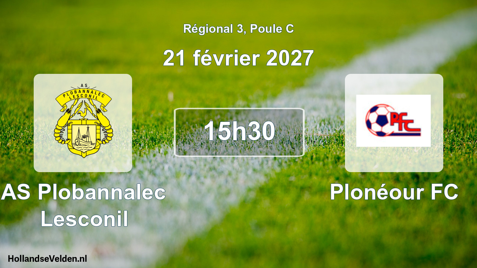 Scheduled Match: AS Plobannalec Lesconil - Plonéour FC (21 February 2027)