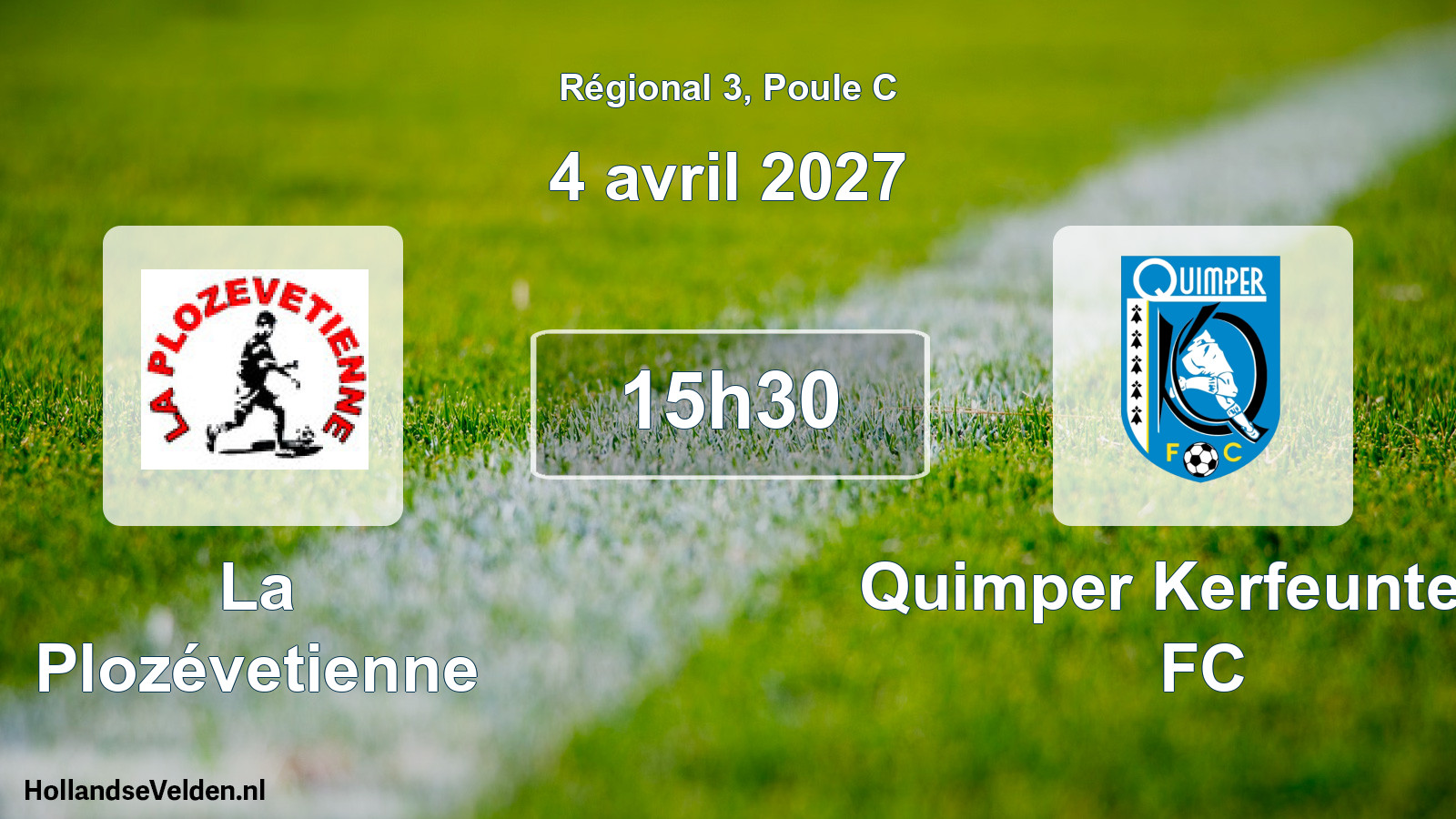 Scheduled Match: La Plozévetienne - Quimper Kerfeunteun FC (4 April 2027)