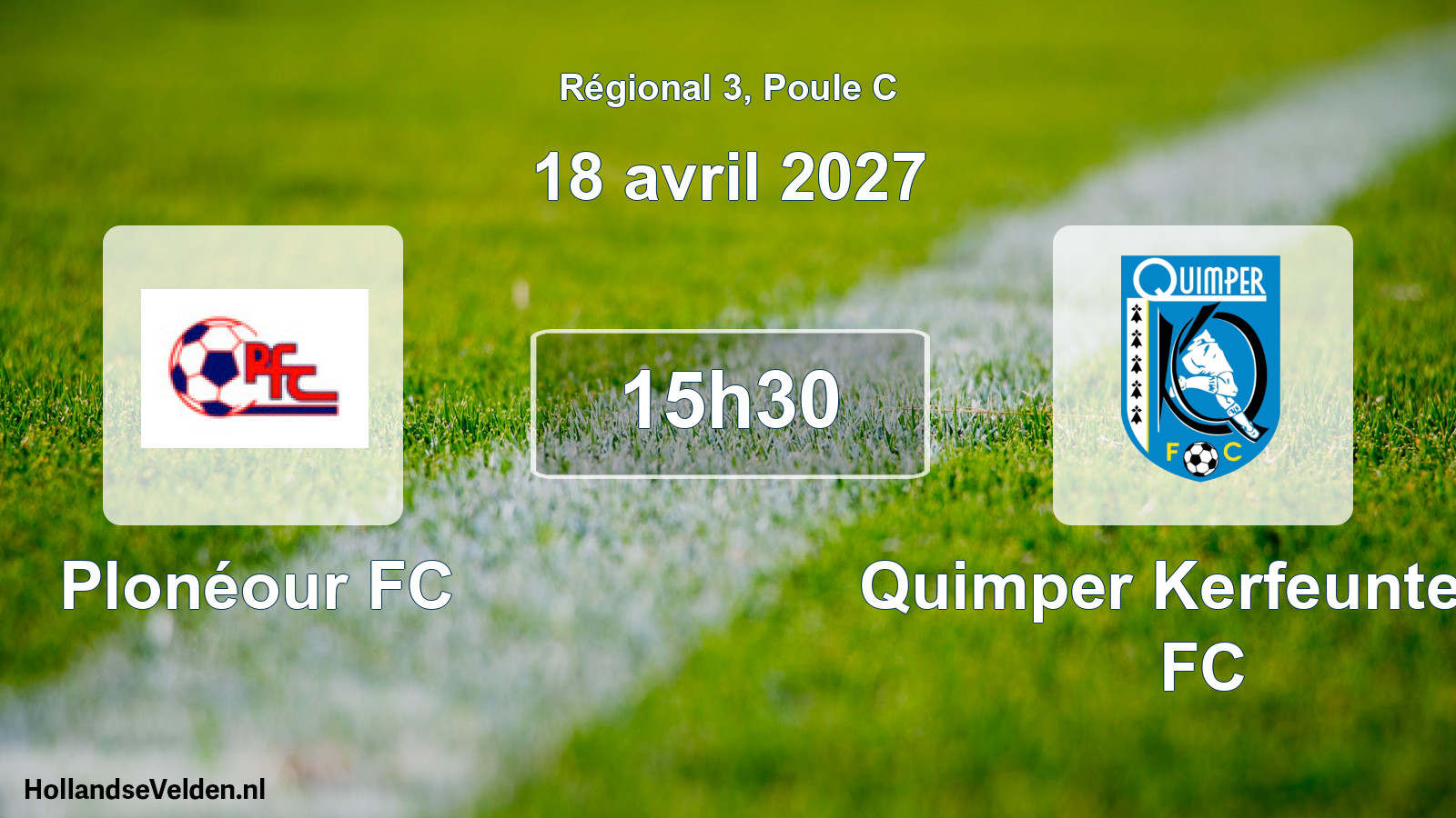 Scheduled Match: Plonéour FC - Quimper Kerfeunteun FC (18 April 2027)