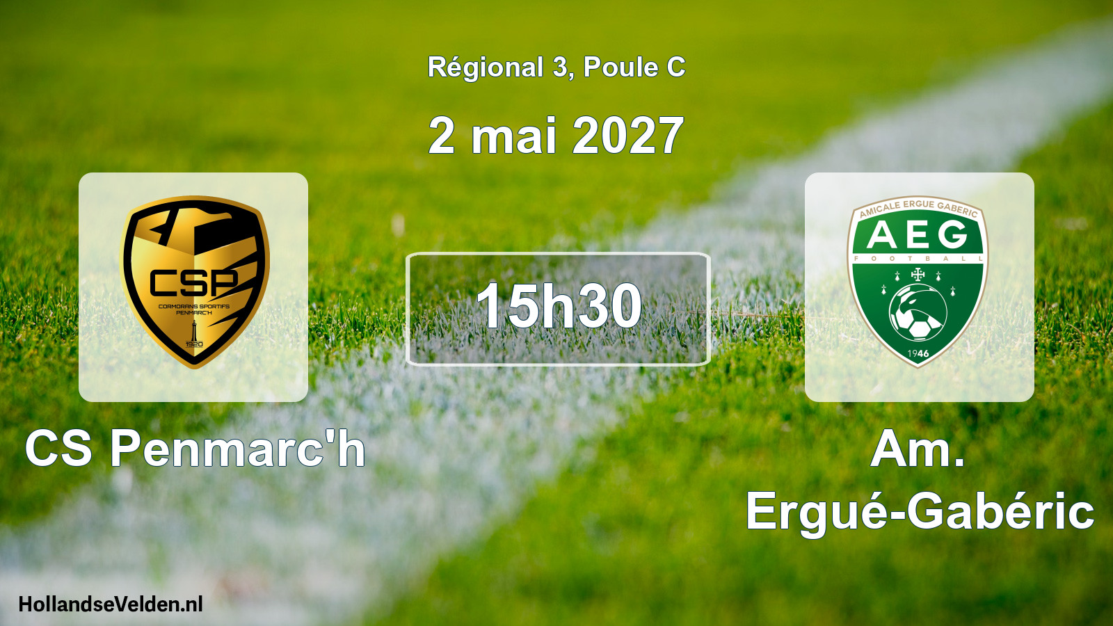 Scheduled Match: CS Penmarc'h - Am. Ergué-Gabéric (2 May 2027)