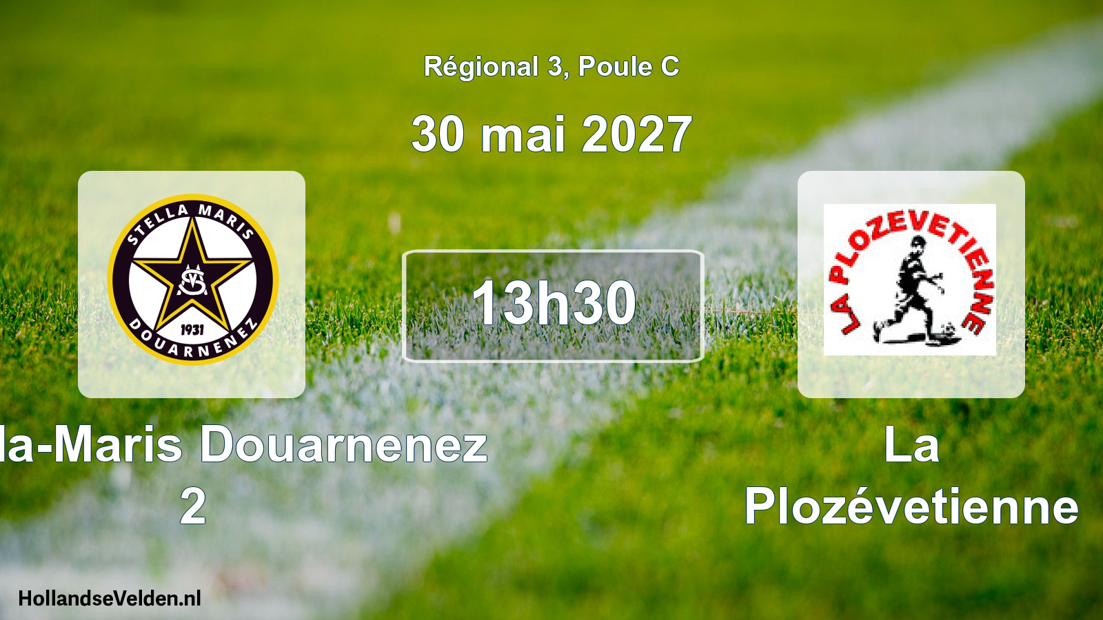 Match programmé: Stella-Maris Douarnenez 2 - La Plozévetienne (30 mai 2027)