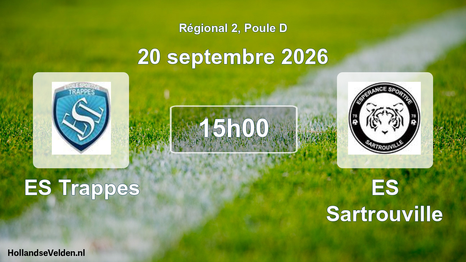 Scheduled Match: ES Trappes - ES Sartrouville (20 September 2026)