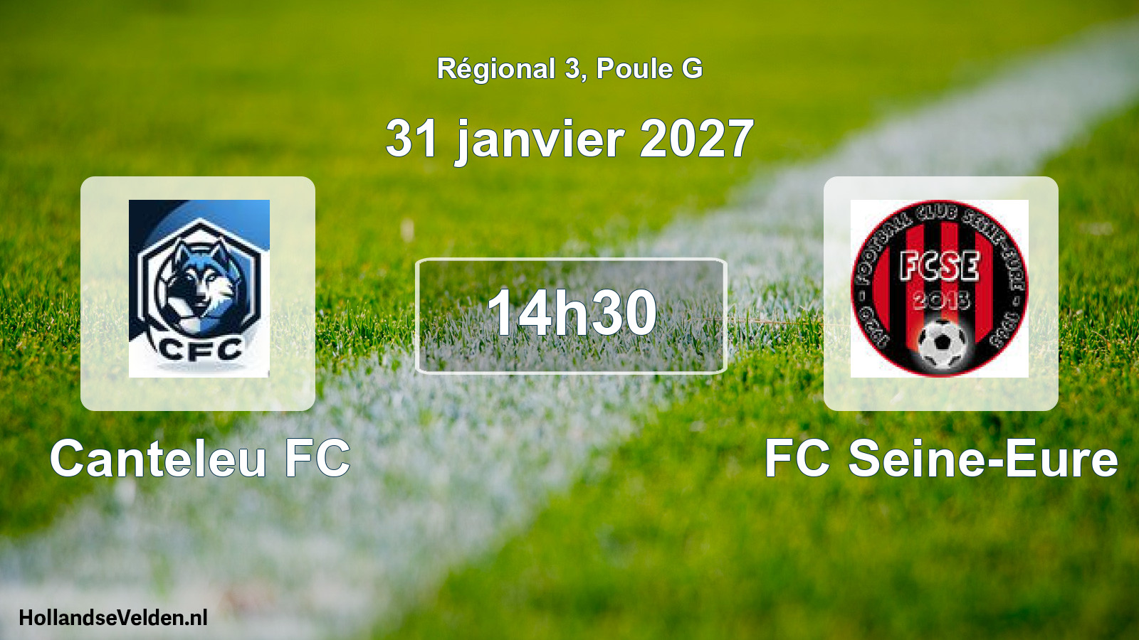 Scheduled Match: Canteleu FC - FC Seine-Eure (31 January 2027)