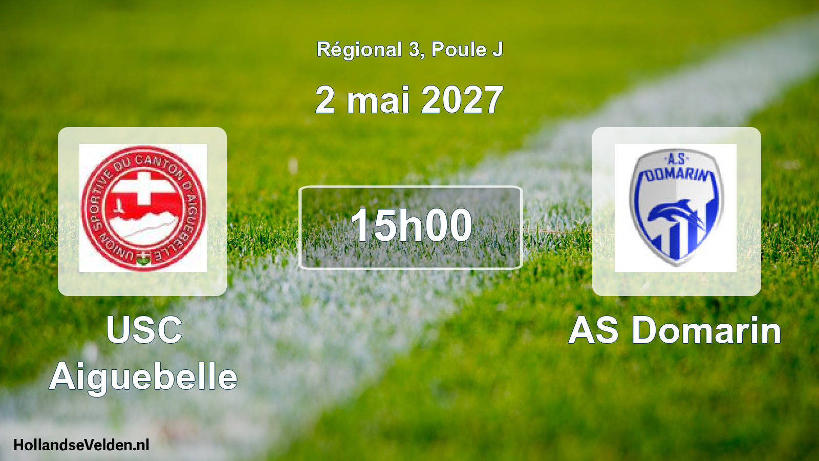 Match programmé: USC Aiguebelle - AS Domarin (2 mai 2027)