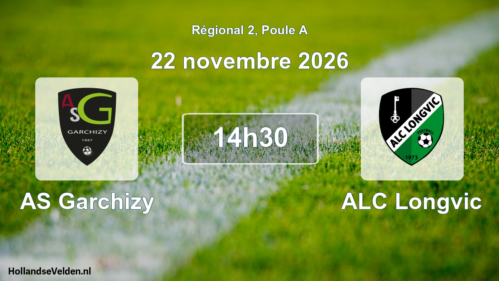 Scheduled Match: AS Garchizy - ALC Longvic (22 November 2026)
