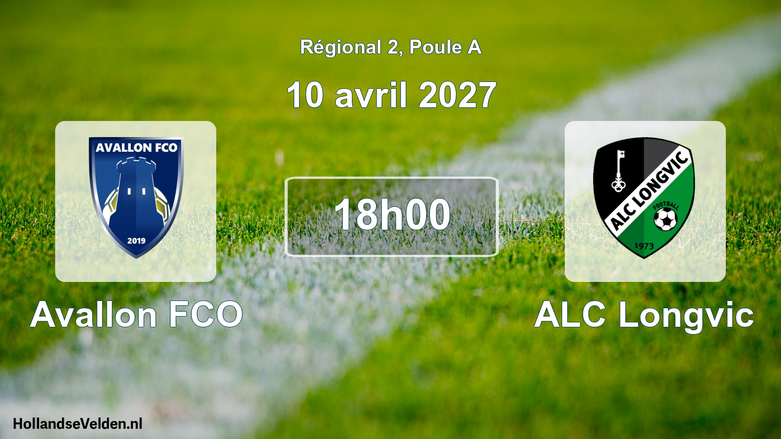 Scheduled Match: Avallon FCO - ALC Longvic (10 April 2027)