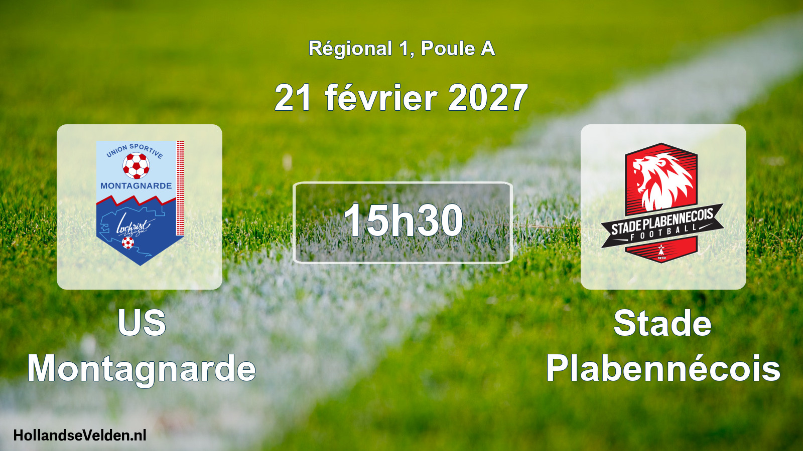 Scheduled Match: US Montagnarde - Stade Plabennécois (21 February 2027)