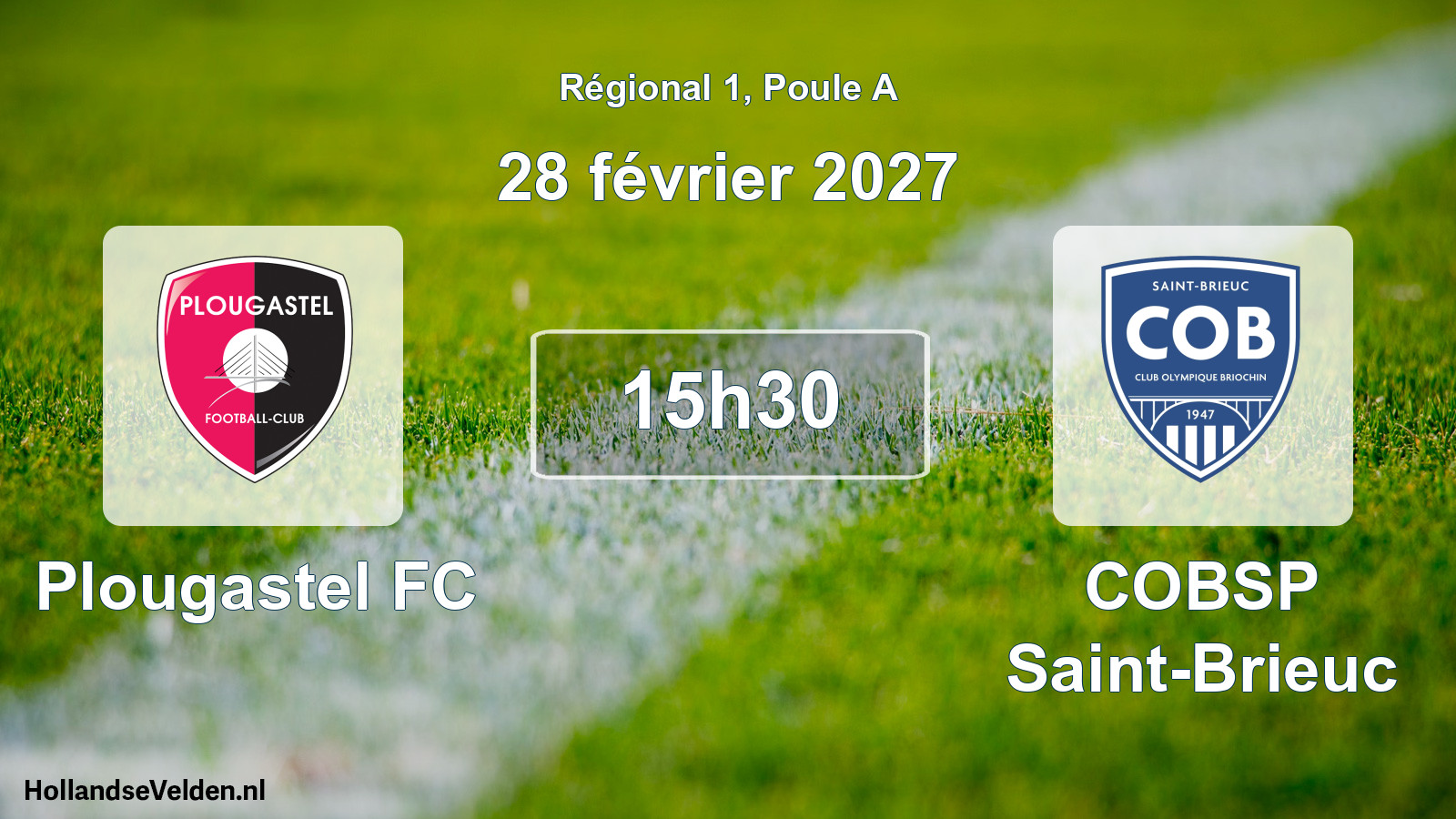 Scheduled Match: Plougastel FC - COBSP Saint-Brieuc (28 February 2027)